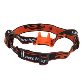 Outdoor Headlamp Elastic Strap Hands Free Headlamp Holder Strap for 22 to 32mm Diameter Flashlight (Option: as picture)