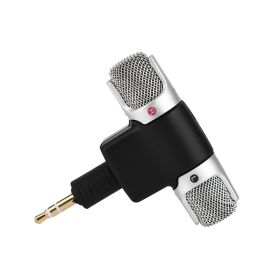 Mini Stereo Microphone Mic 3.5mm Gold plating Plug Jack for PC Laptop MD Camera (Option: as picture)