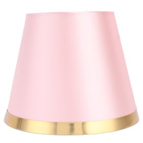 Fabric Lamp Shade European Style Modern Lampshade for E27 Table Lamp Floor Light SuppliesPX132 Pink (Option: PX132 Pink)