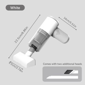 Rechargeable Bed Pillow Sofa Uv Led Wireless Handheld Mites Vacuum Cleaner Anti Remove Dust Mite Controllers (Style: 7.4V (4000Pa), Color: White)