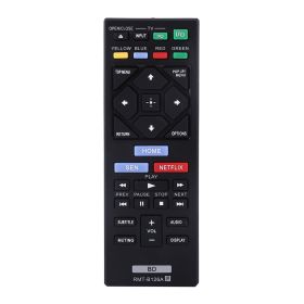 1Pc New Stylish  RMT-B126A Remote Control Black Replacement Controller For Sony Blu Ray (Option: as picture)